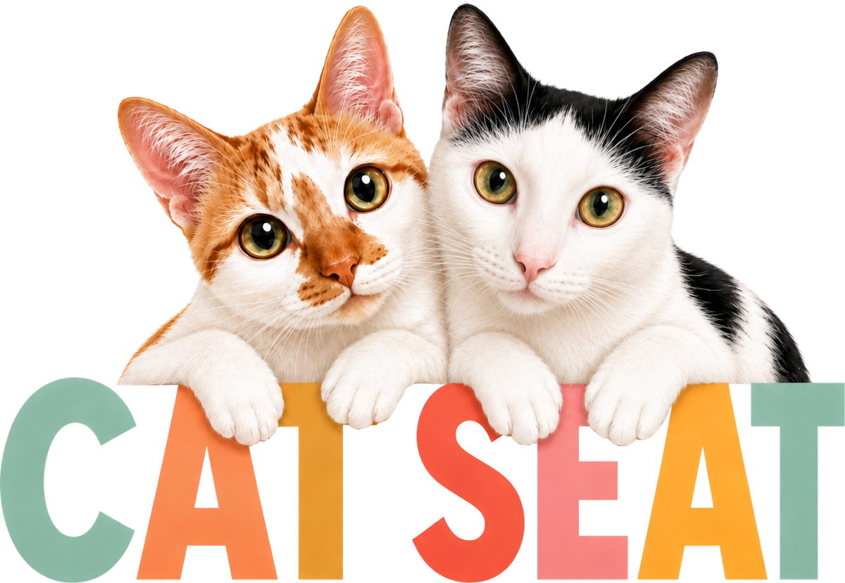 Cat Seat — Thelma and Louis colorful logo