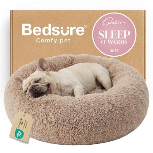 Bedsure Washable Donut Bed
