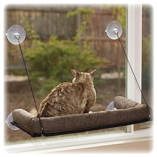 K&H EZ Mount Bolster Window Cat Perch
