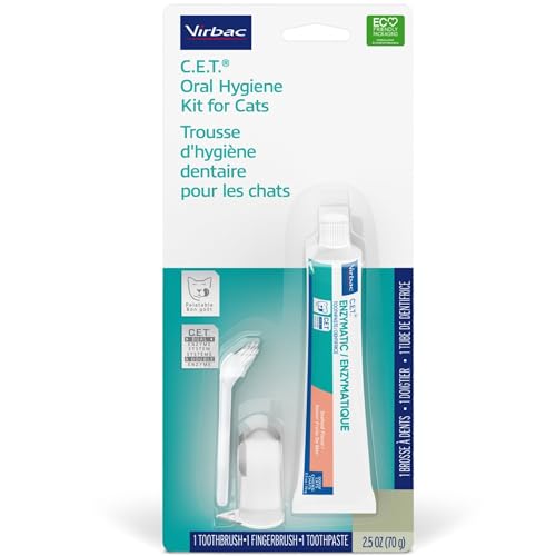 Virbac C.E.T. Oral Hygiene Kit for Cats
