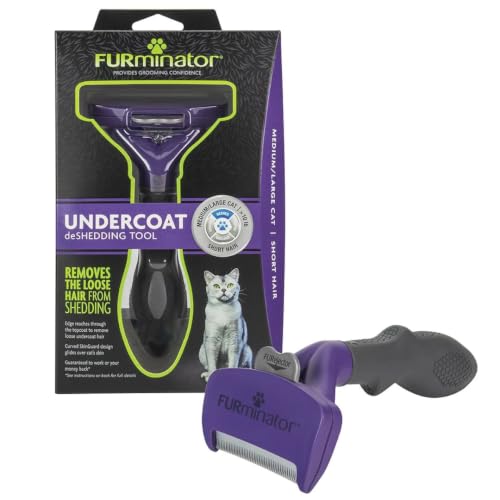 FURminator deShedding Tool for Short Hair Cats