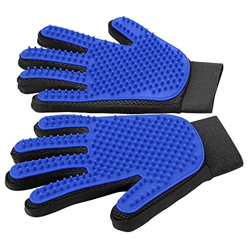Pet Grooming Glove with Silicone Tips (Pair)