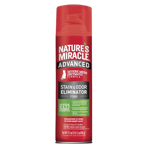 Nature's Miracle Advanced Cat Stain & Odor Eliminator Foam