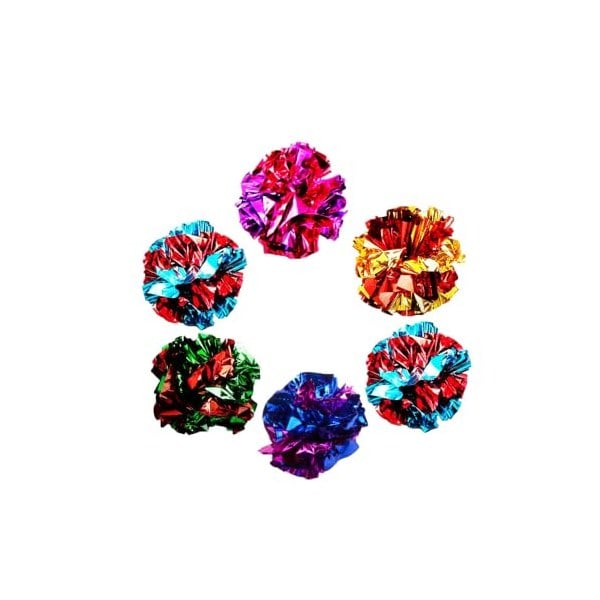 SunGrow Kitty Crinkle Balls
